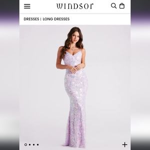 Lavender Windsor prom dress (size small)